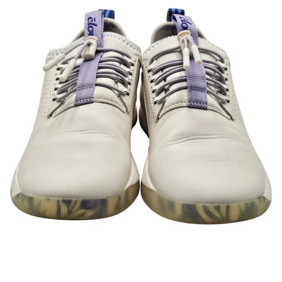 Clove Classic White Women’s Nursing Shoes with Floral Embroidery Size 6.5 - Picture 6 of 13